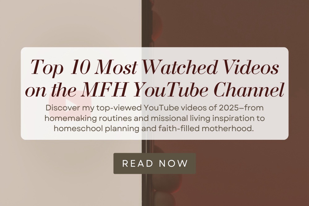 Top 10 Most Watched Videos on the MFH YouTube Channel in&nbsp;2025