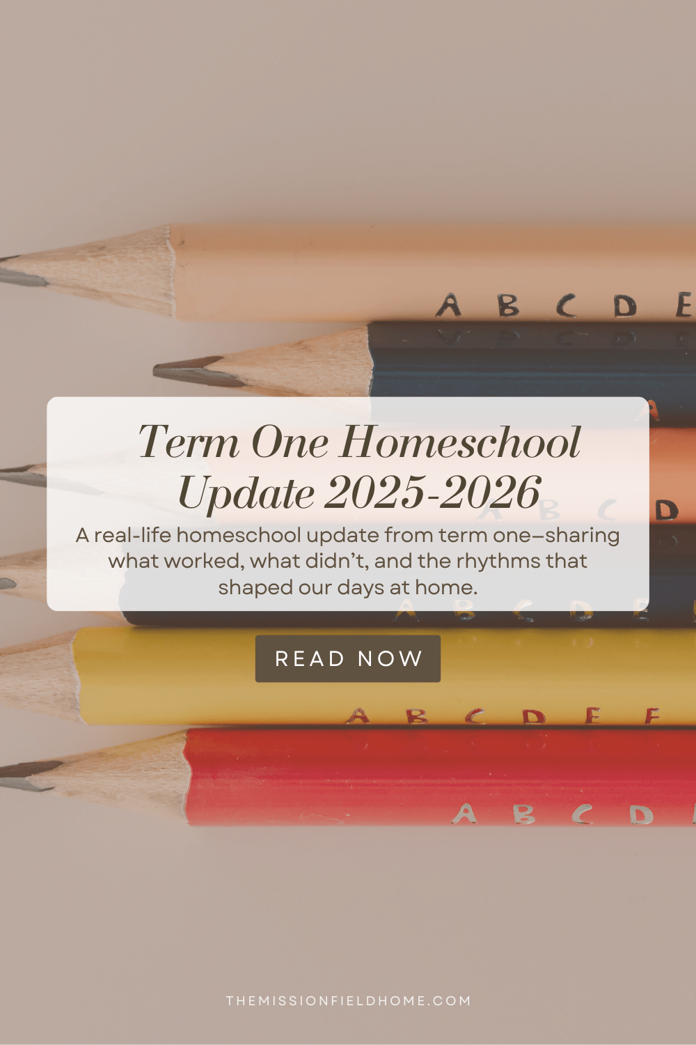 Term 1 Homeschool Update | 2025-2026 Academic&nbsp;Year